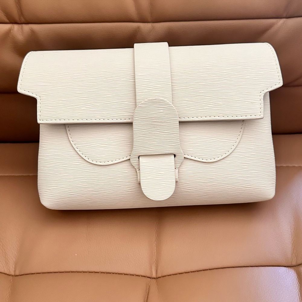 Senreve Cream Crossbody Bag